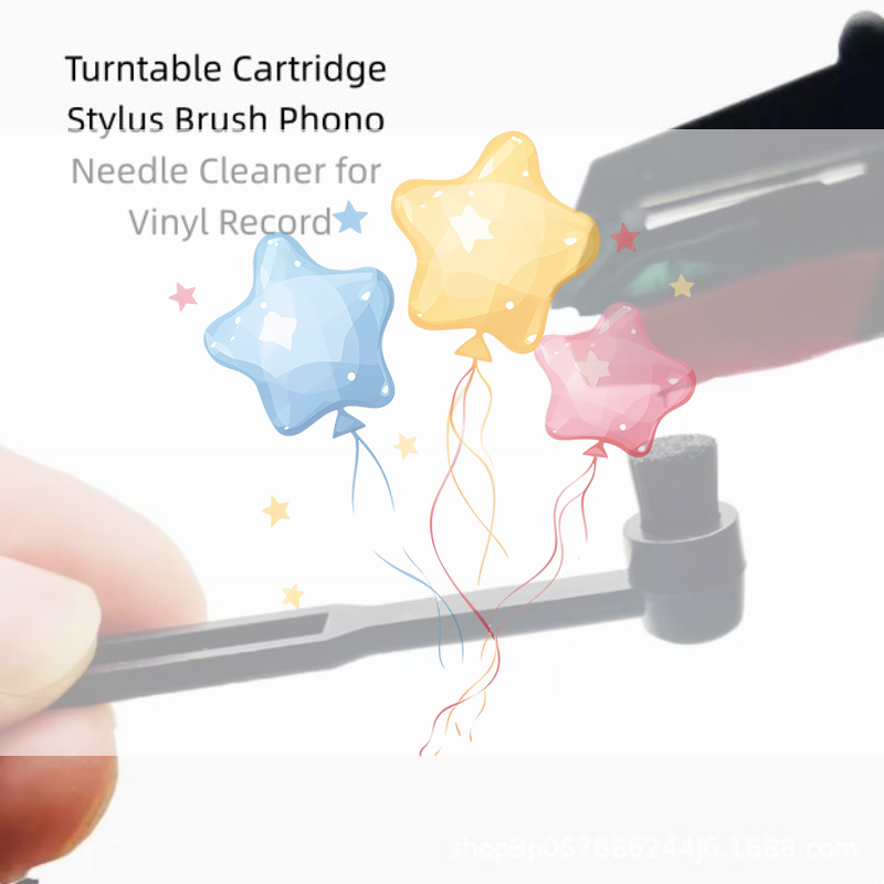 Vinyl Record Cleaner - 1pcs Turntable Stylus Brush For Vinyl