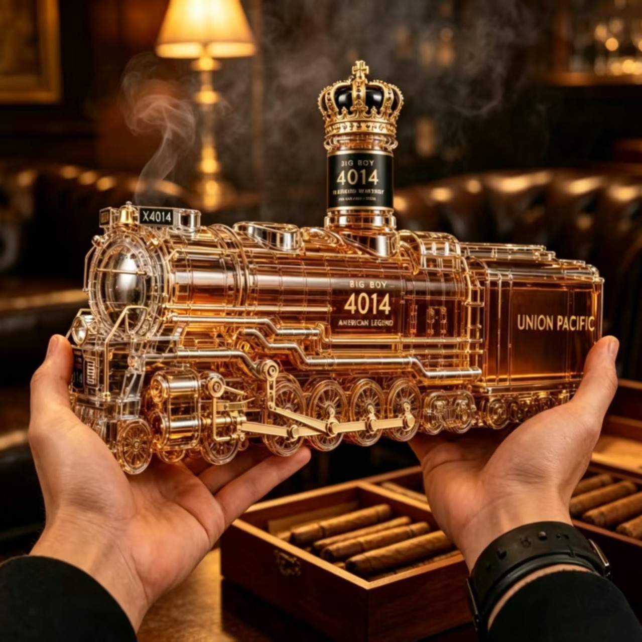 Vintage Steam Train Whiskey De - Vintage Collectible Liquor Bottles review and price