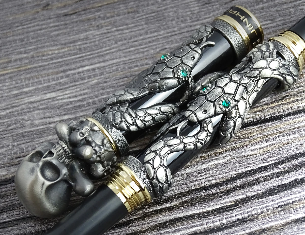 Jinhao Metal Vintage Rollerbal - Vintage Collectible Pens review and price
