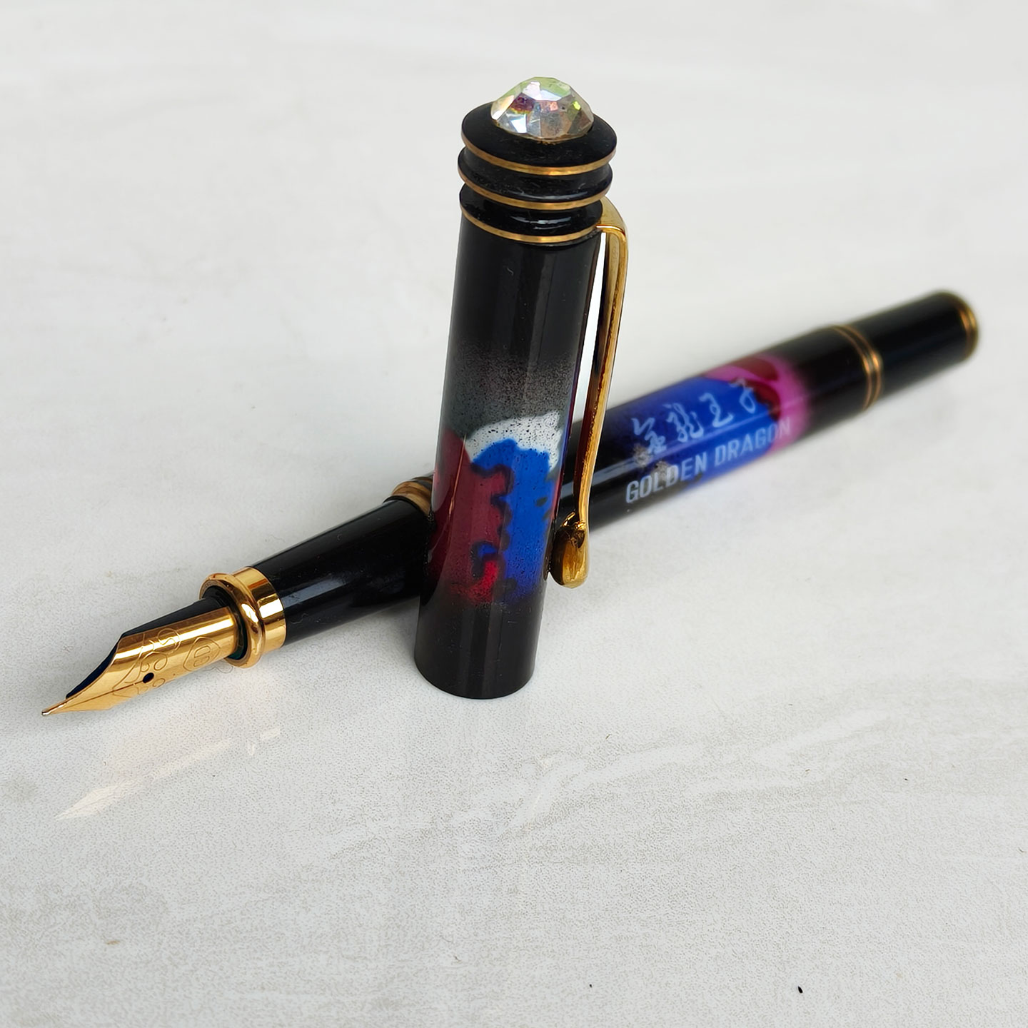 Chinese Dandong JINLONG  PRINC - Vintage Collectible Pens review and price